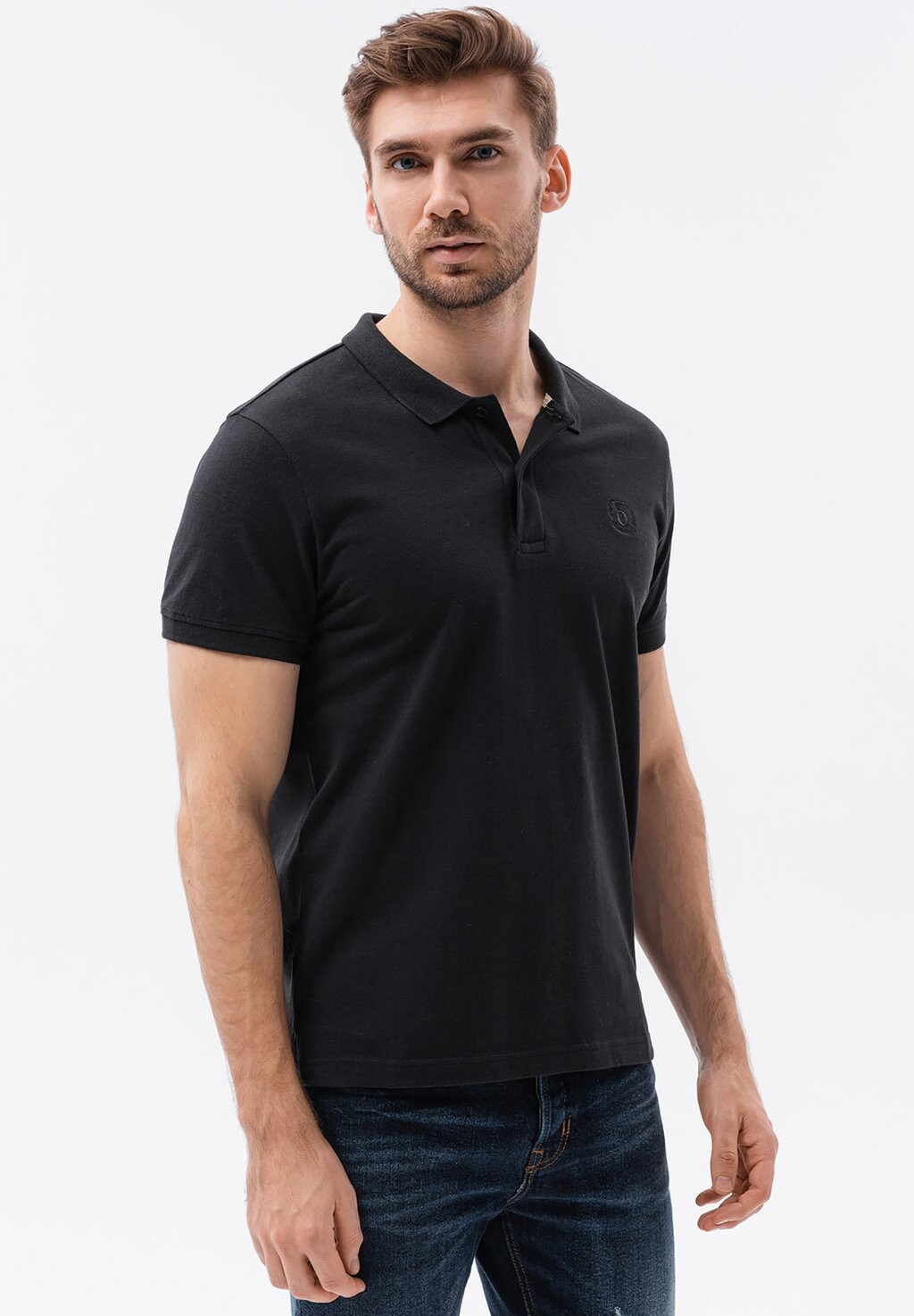 

Рубашка-поло PLAIN S1374 Ombre, цвет black