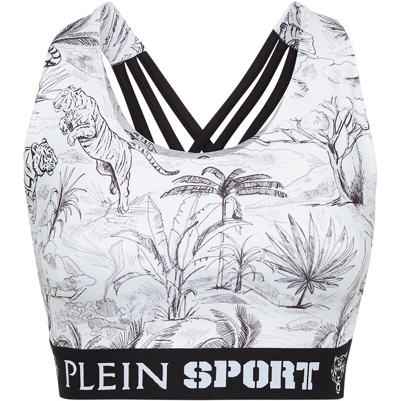 

Бюстгальтер-Топ Plein Sport, цвет wei