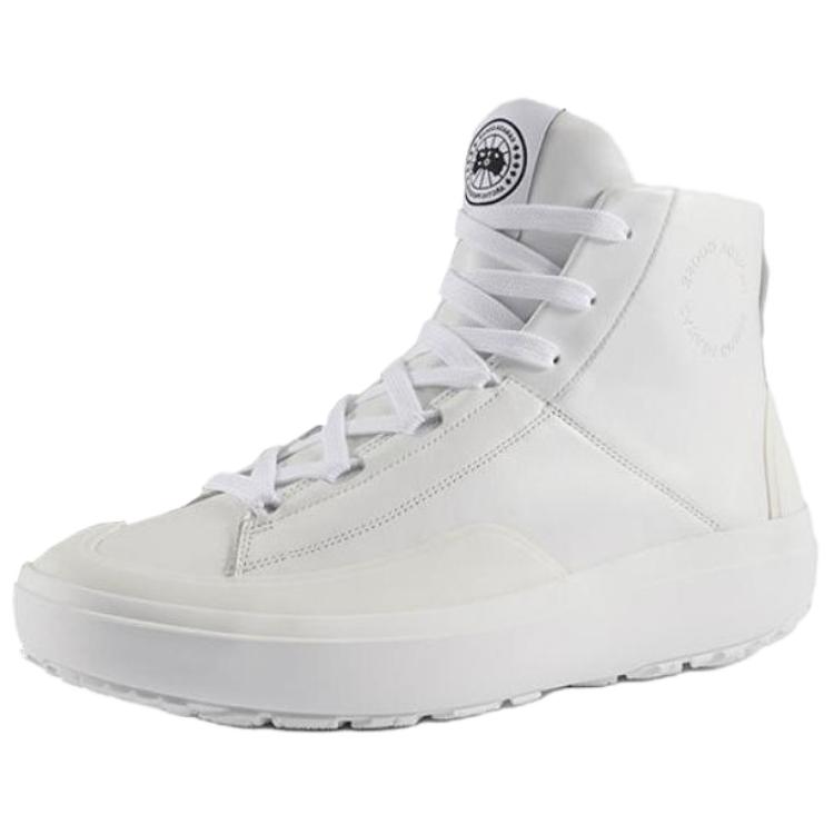 

Canada Goose Ossington Leather High top Casual Shoes мужские белые