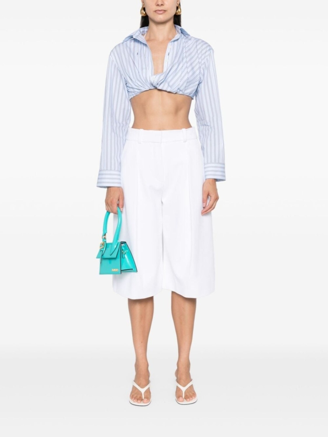 

Jacquemus рубашка La Chemise Bahia Courte, синий