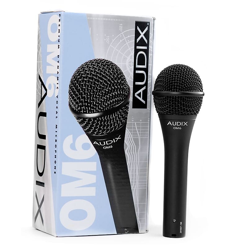 

Динамический вокальный микрофон Audix OM6 Dynamic Vocal Microphone