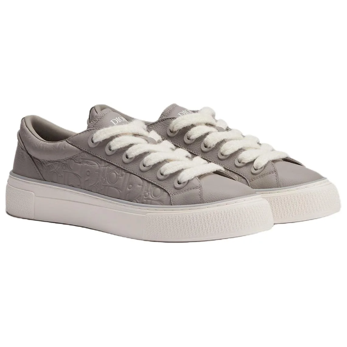 DIOR B33 Spin Low top Skateboard Shoes мужские Gray — фото 4