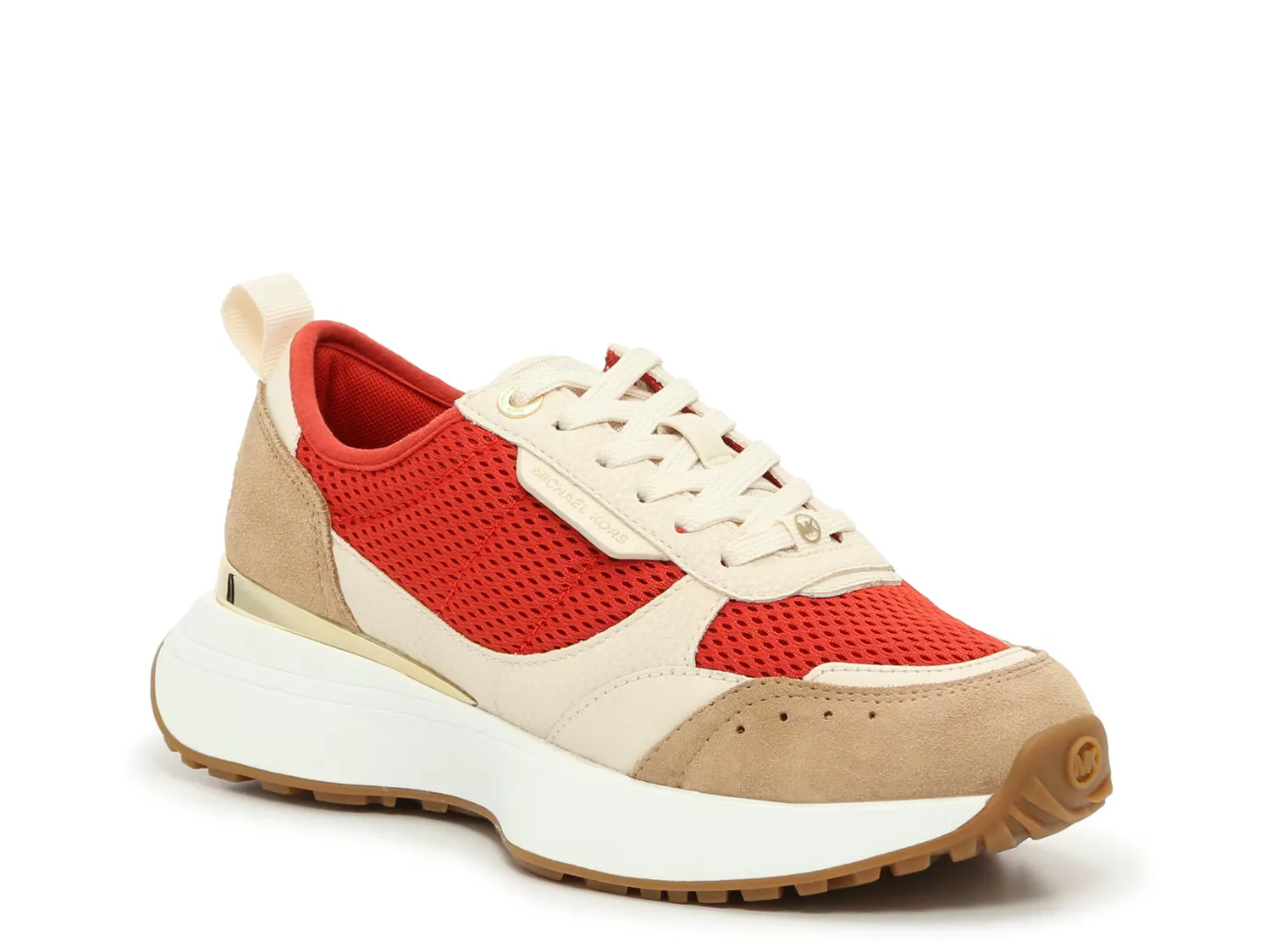 

Кроссовки Flynn Trainer Sneaker Michael Michael Kors, красный/мультиколор