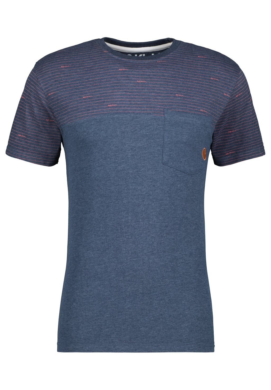 

Футболка с принтом LEOPOLDAK alife & kickin, цвет Mottled Blue