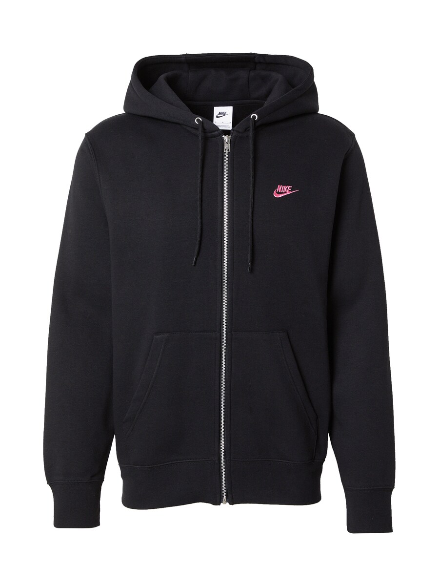 

Толстовка с капюшоном на молнии Nike Sportswear CLUB, черный