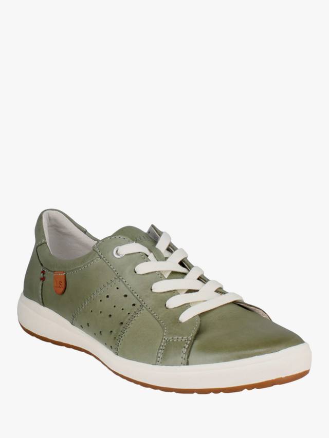 Кроссовки плоской формы caren 01 с низким верхом Josef Seibel, цвет Green Mint — фото 3