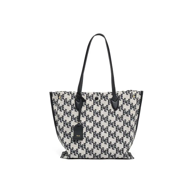

ELLE Сумка-шоппер Fabric With Leather, большая, женская, разноцветная
