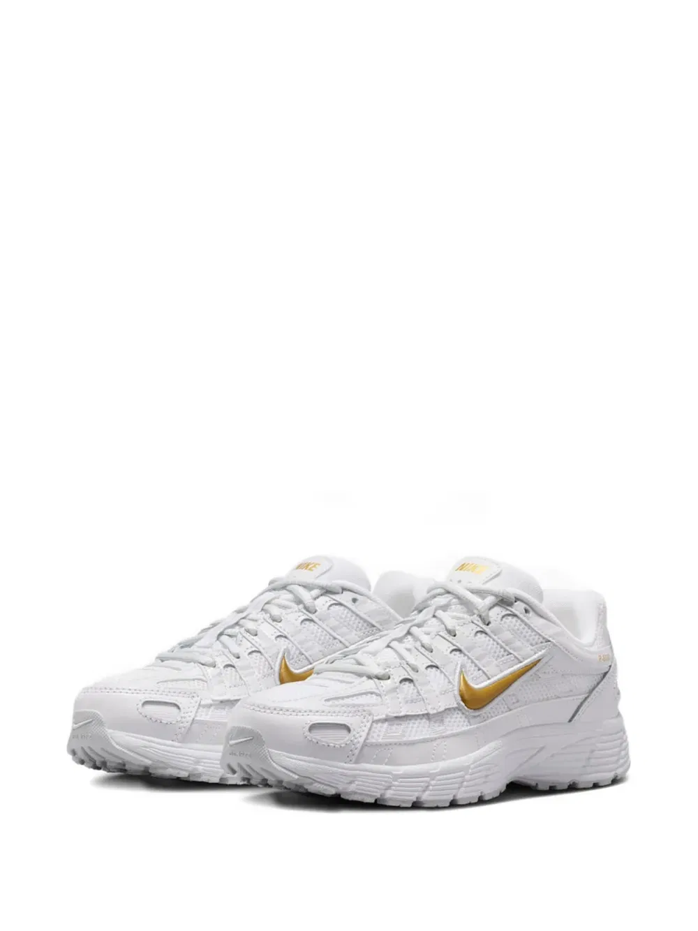 Кроссовки P-6000 на шнуровке Nike Kids, белый