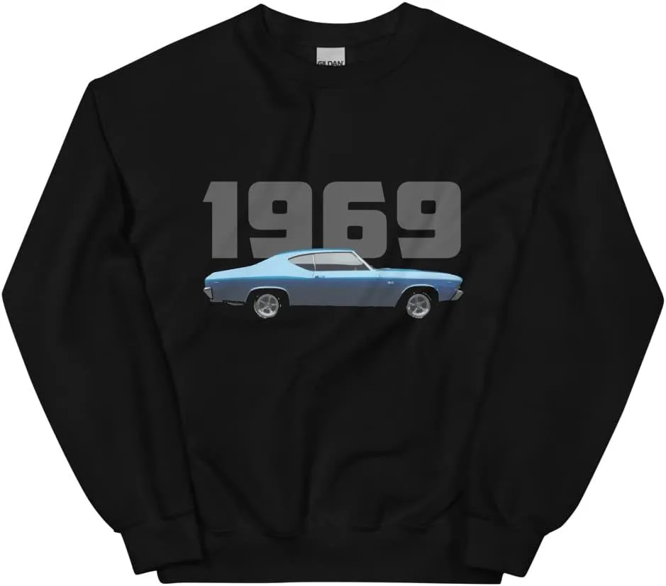 

Толстовка с Chevy Chevelle 1969 JG Infinite