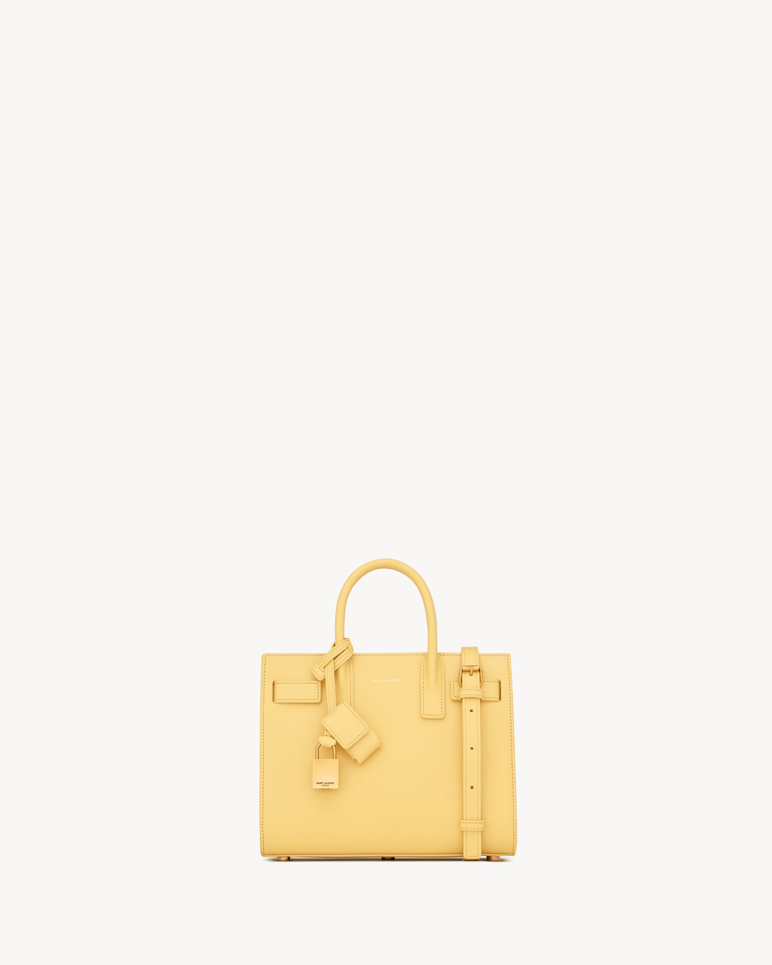 

Мини-версия сумки SAC DE JOUR Saint Laurent, желтый