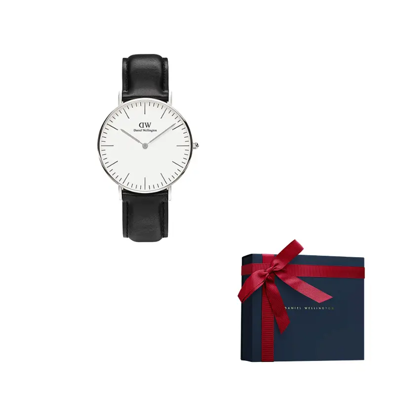 

DW/DanielWellington Часы Daniel Wellington Wrist Watch Quartz Movement Leather Strap 36mm White Dial Women's Watch, White Dial