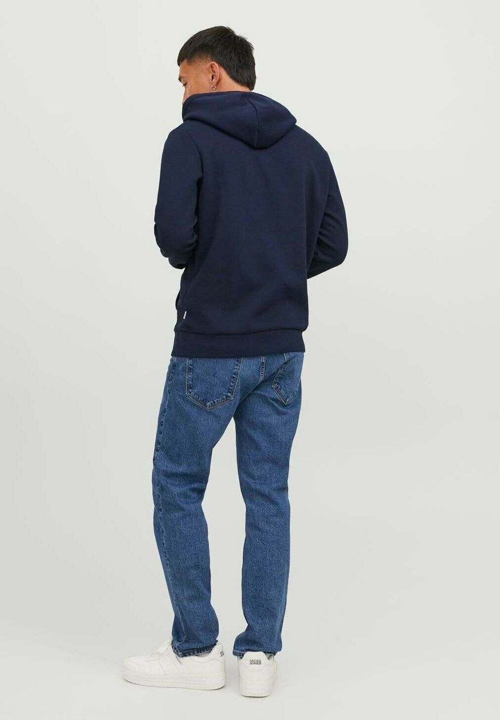 

Толстовка с капюшоном ECORP Jack & Jones, синий