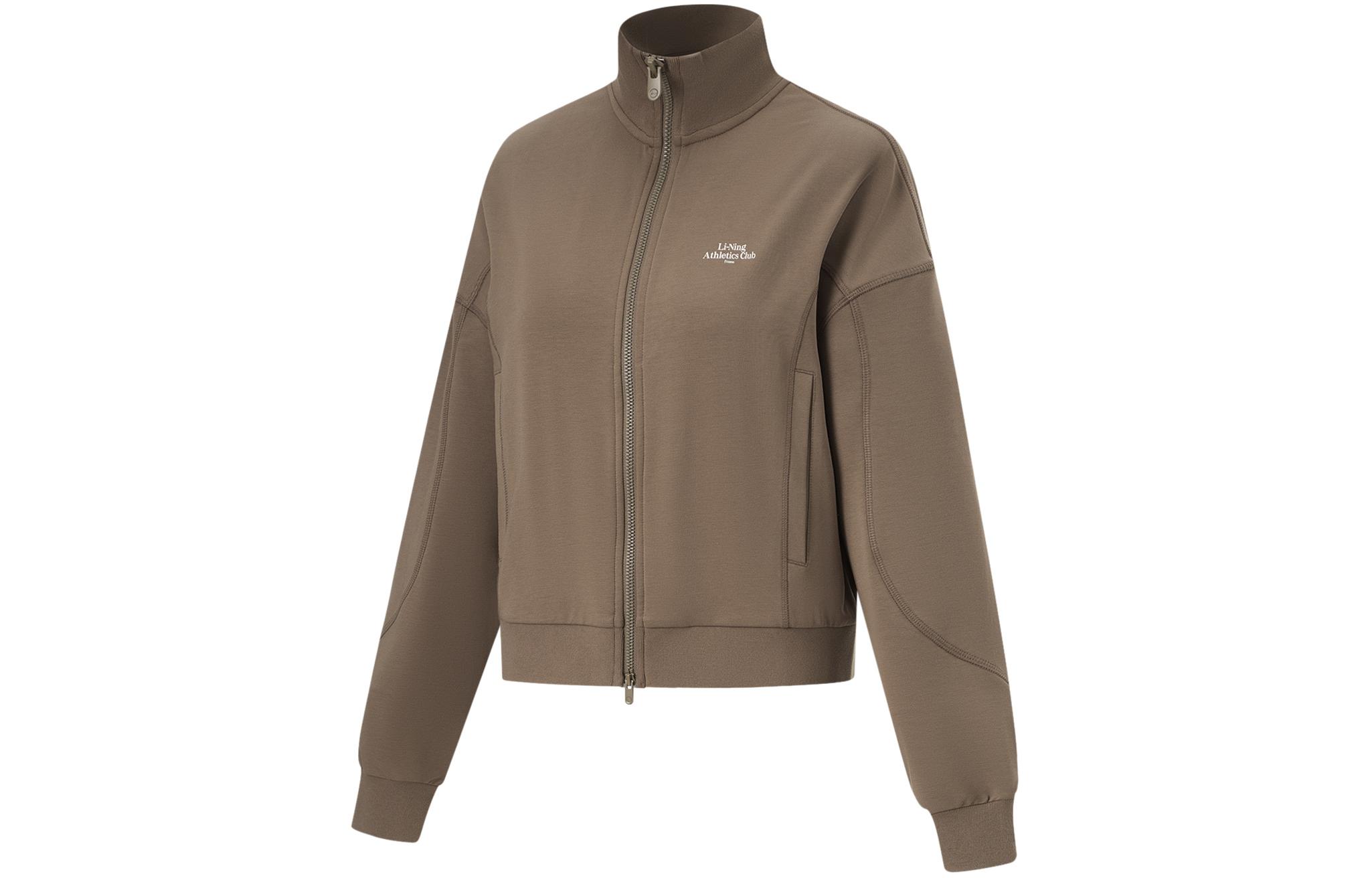 

LINING Толстовка Fitness Series женская mushroom brown