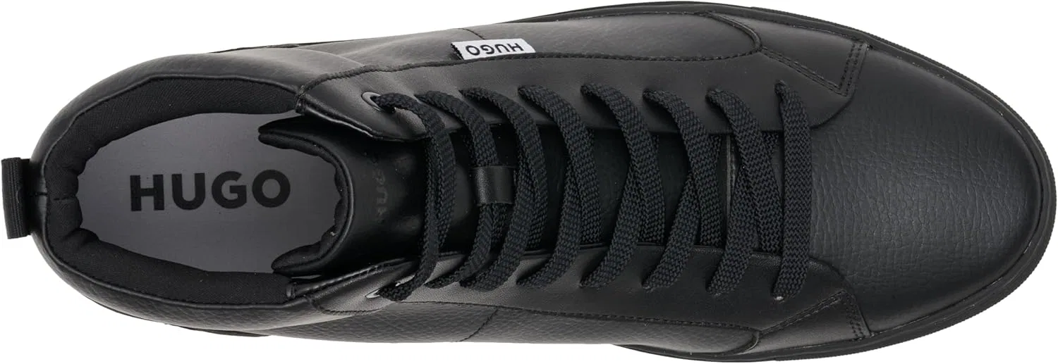 Кроссовки HUGO Men's Morrie_hito_grpu_n Tennis, Black 1 — фото 3