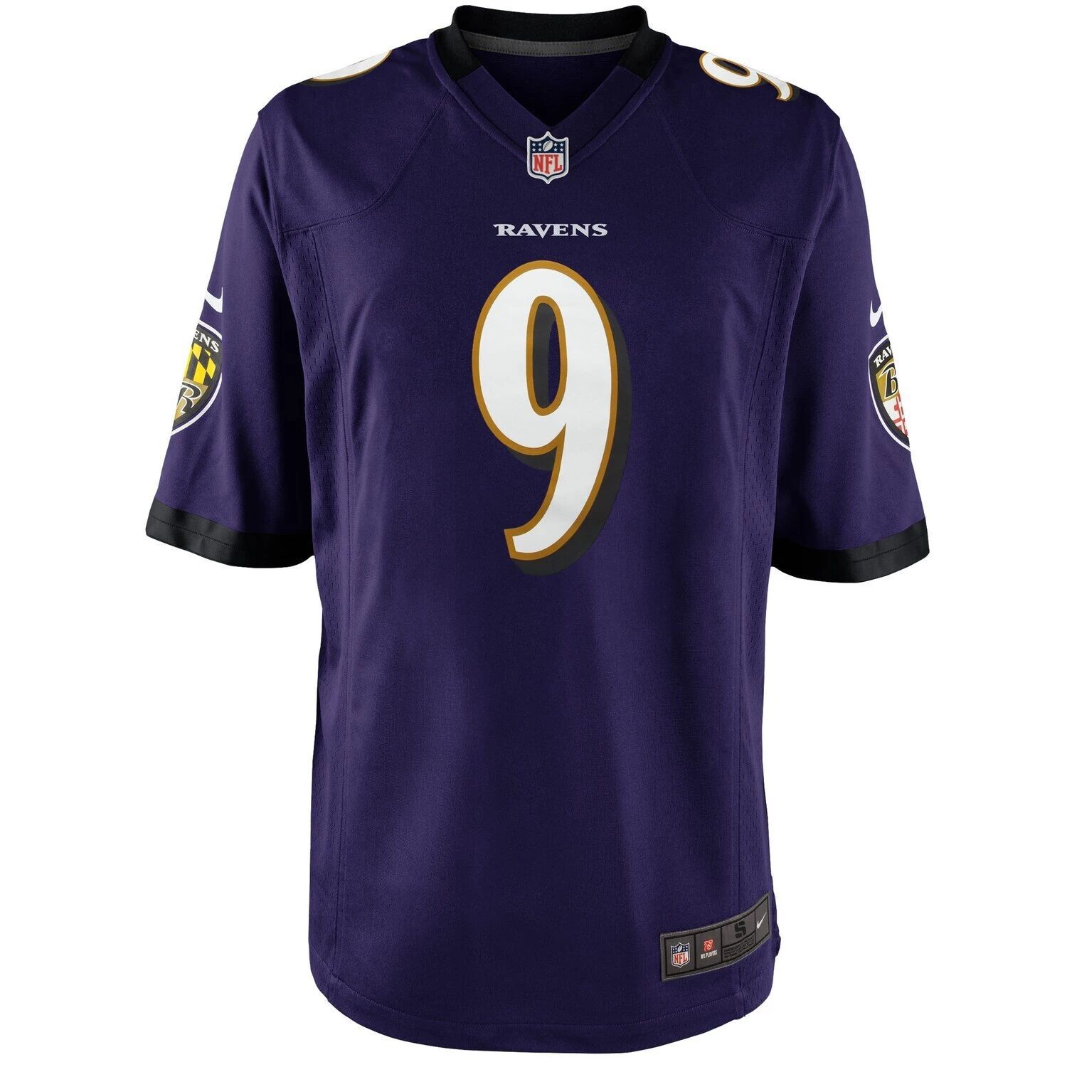 Молодежная футболка Nike Justin Tucker Purple Baltimore Ravens Team Color Game Nike — фото 2