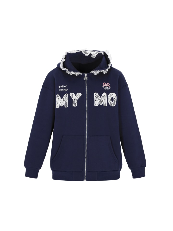 

MyMo Женская толстовка темно-синего цвета