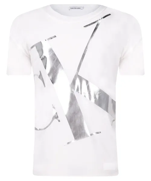 

Футболка Regular fit Calvin Klein Jeans, белый