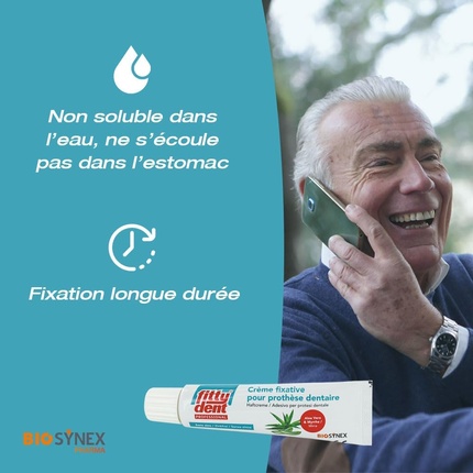 Крем-фиксатор для зубных протезов Fittydent 40 г Fitty Dent — фото 3