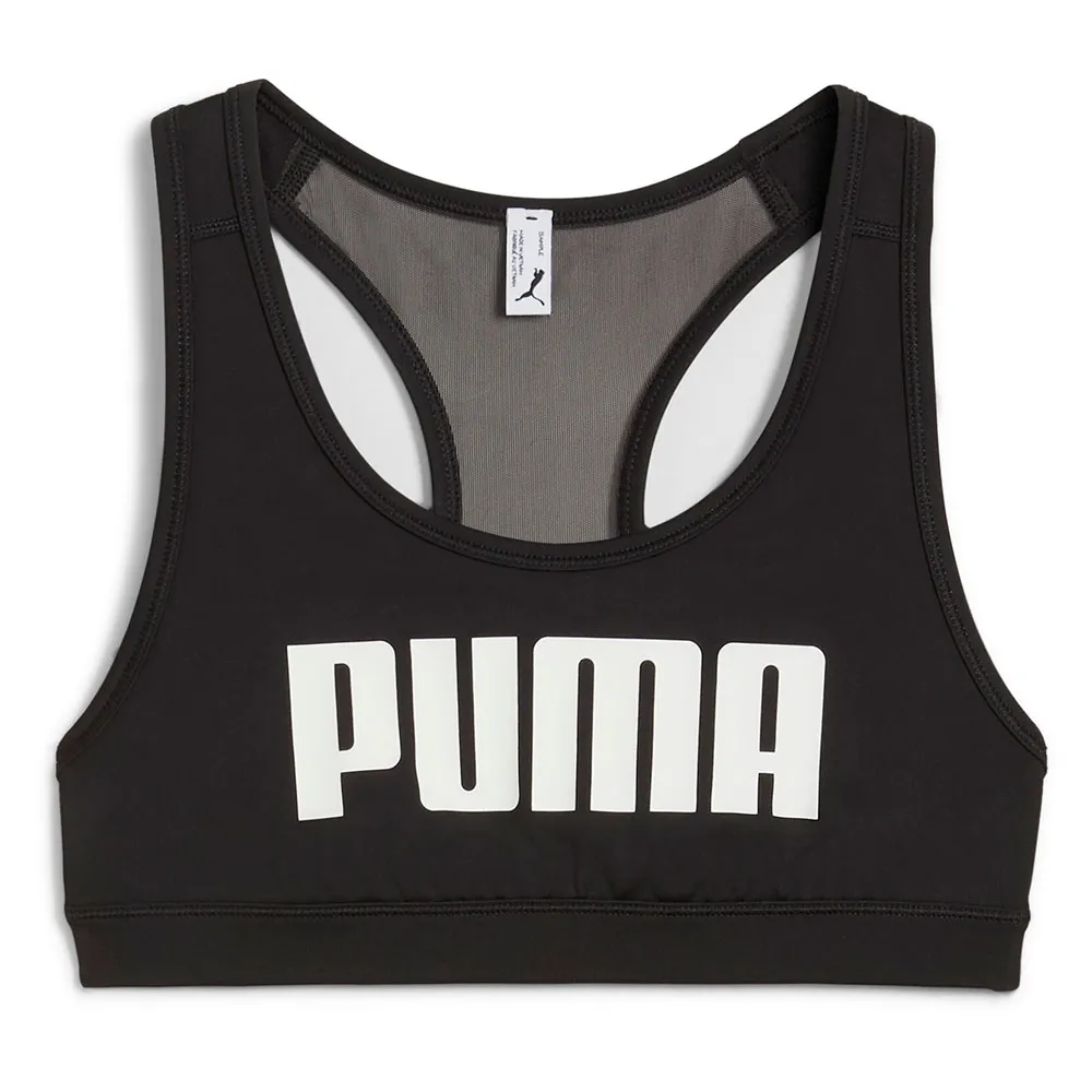

Спортивный бюстгальтер Puma 4Keeps Medium Impact Sports Bra, черный