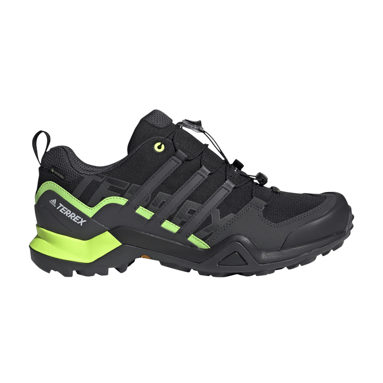 

Кроссовки adidas Terrex Swift R2 GORE-TEX 'Black Signal Green', черный