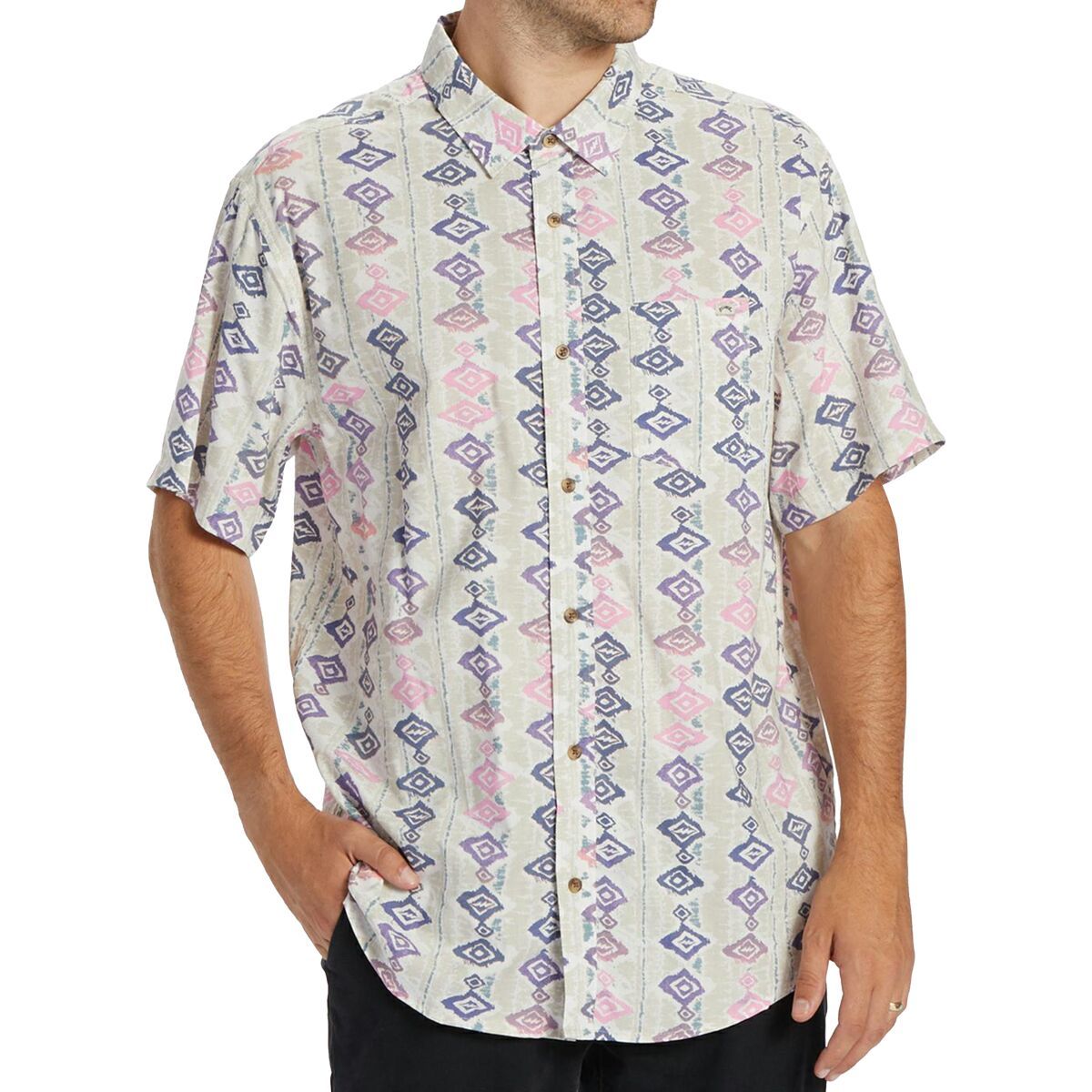 

Воскресная рубашка с коротким рукавом Billabong, цвет chino