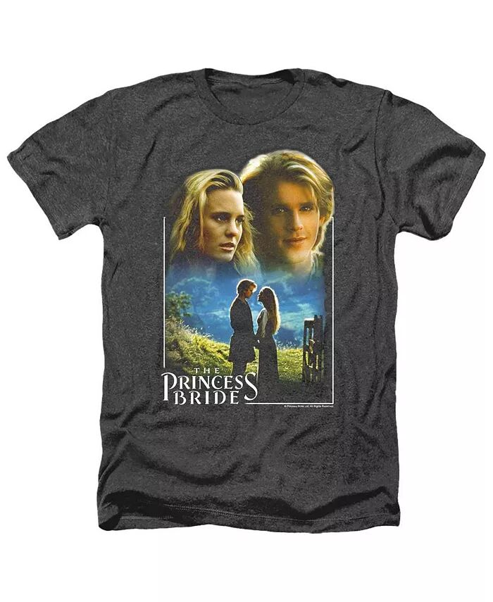 

Мужская футболка Buttercup & Westley Adult Heather Princess Bride, черный