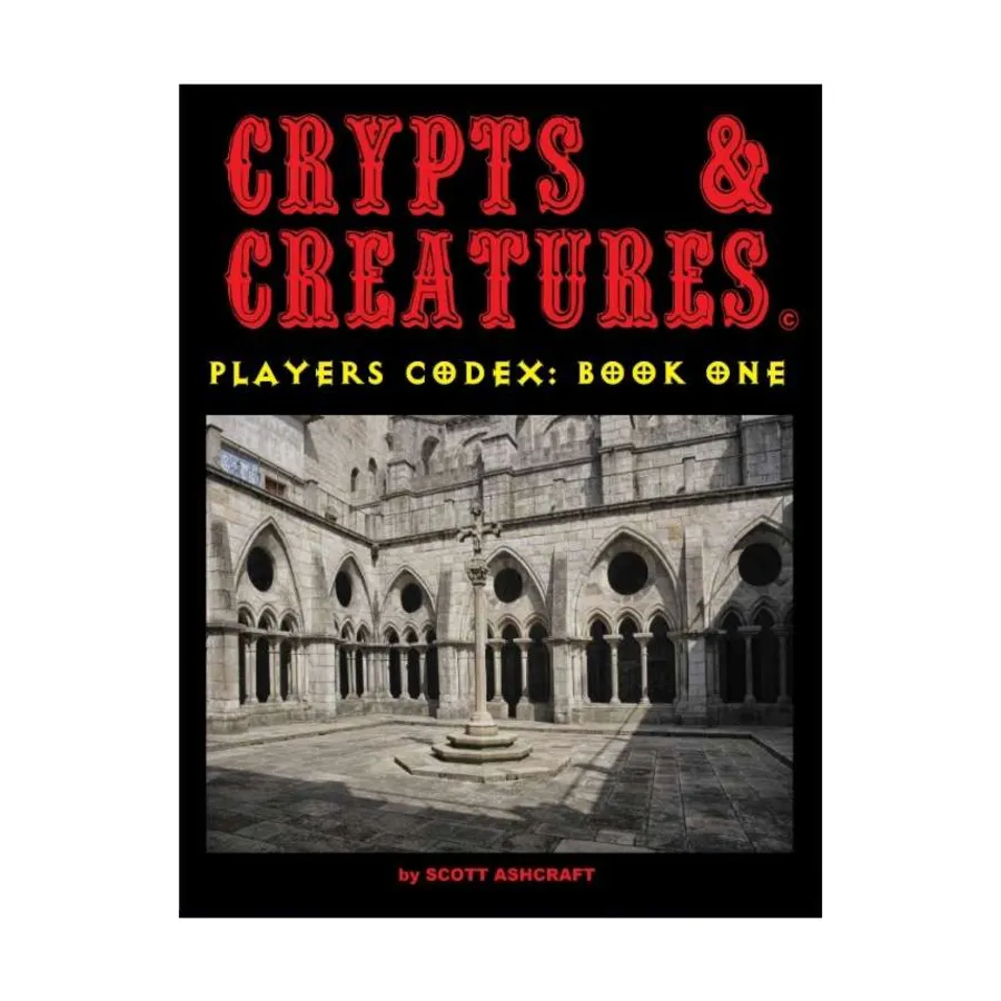 

Players' Codex Book One, Crypts & Creatures, мягкая обложка