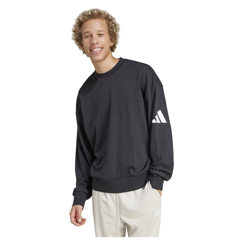 

Толстовка adidas Essentials Loose Fit 3 Bar Logo, черный