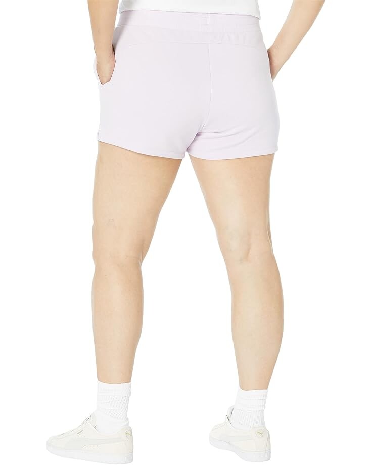 

Шорты PUMA Plus Size Essentials 4" Sweatshorts, цвет Lavender Fog