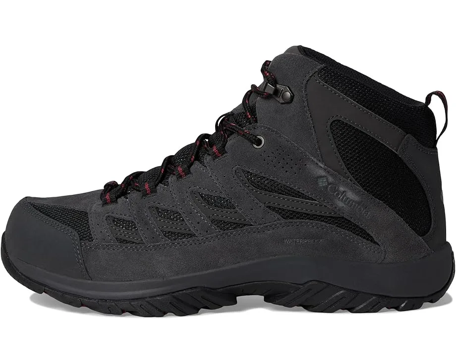 Ботинки Columbia Crestwood Mid Waterproof, Black/Charcoal — фото 4