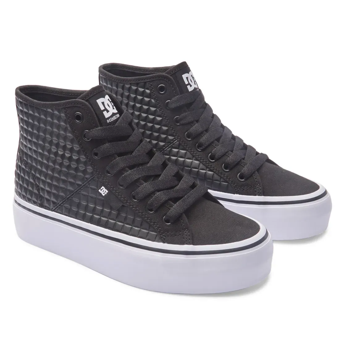 

Кроссовки DC Shoes "Manual Hi Platform", цвет Battleship/Gun Metal