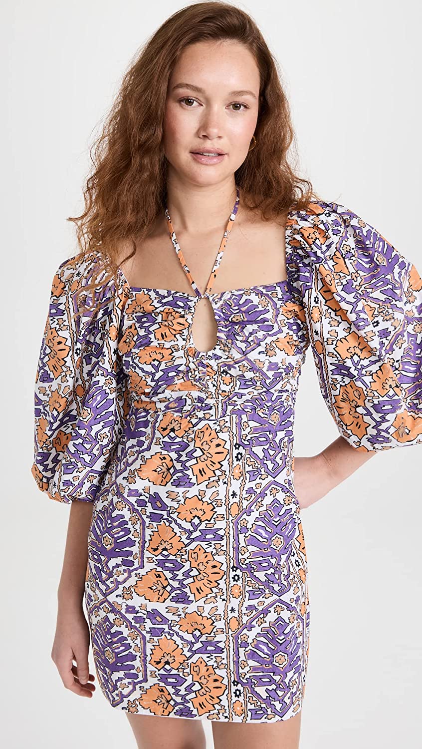 

Женское платье RHODE Jeanne, Mango Flora Grande, фиолетовый