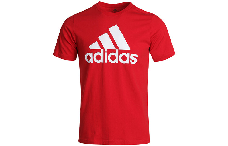 

Футболка мужская алая Adidas, цвет Scarlet
