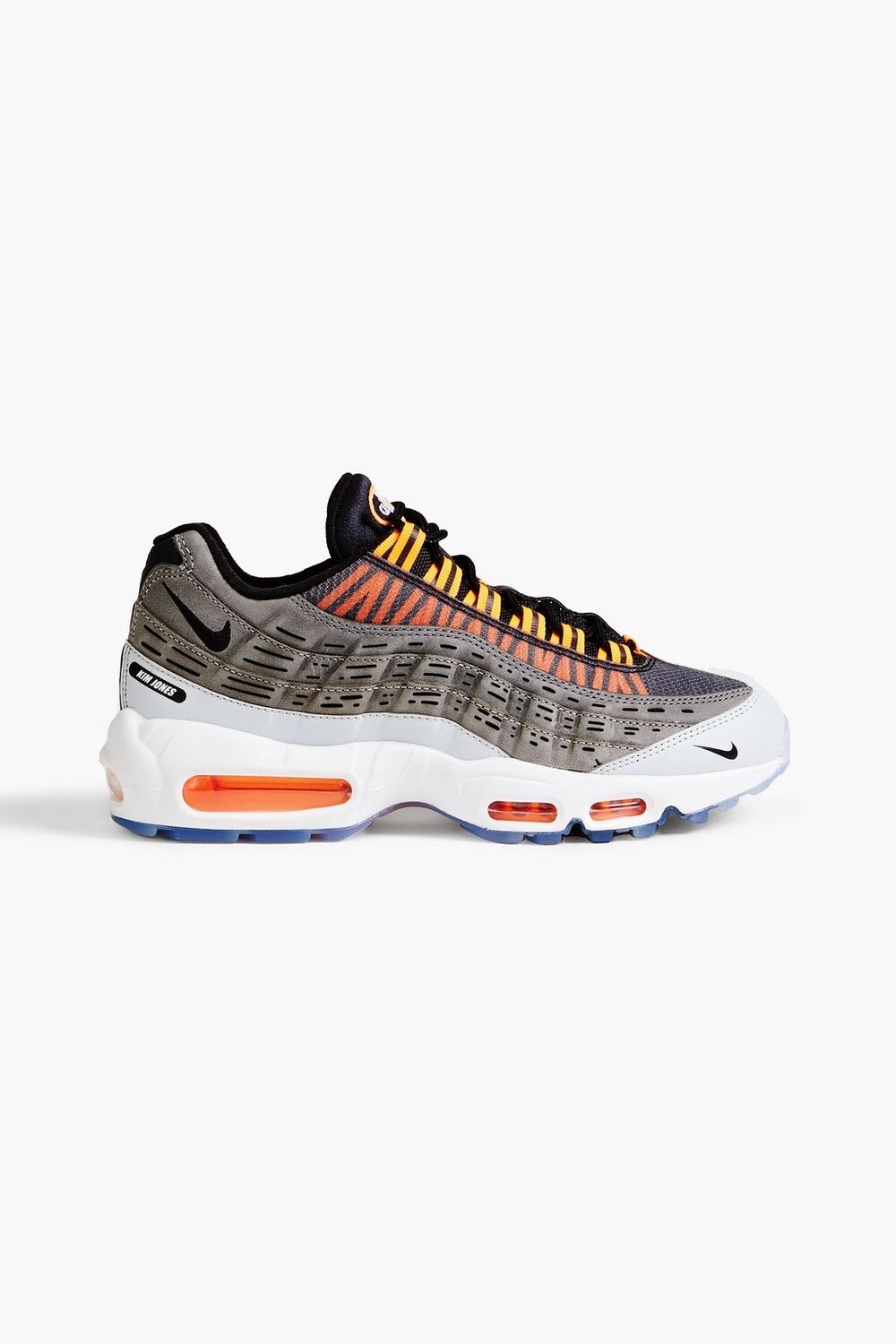 

Кроссовки Air Max 95 из сетки и кожи NIKE, серый