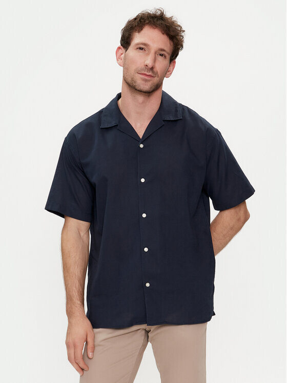 

Рубашка свободного кроя Jack&Jones, синий