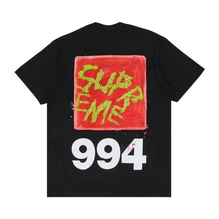 

Футболка Supreme Paint Tee, черный