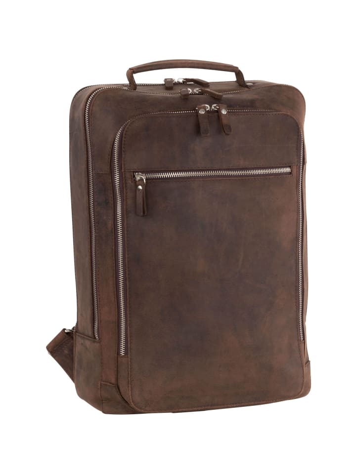 

Рюкзак Leonhard Heyden Salisbury Rucksack Leder 42 cm Laptopfach, коричневый