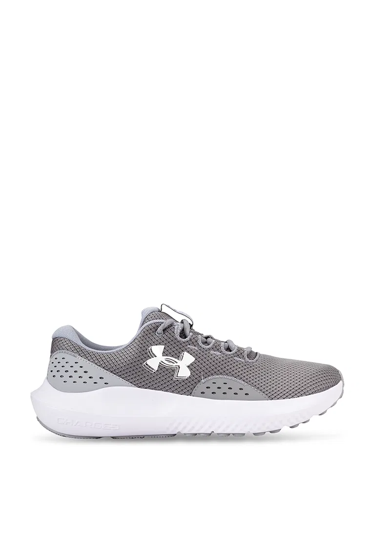 Кроссовки мужские Charged Surge 4, Under Armour, белый/серый