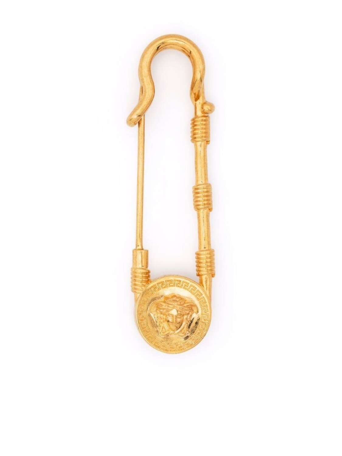

Брошь Safety-Pin Medusa Versace, золотой