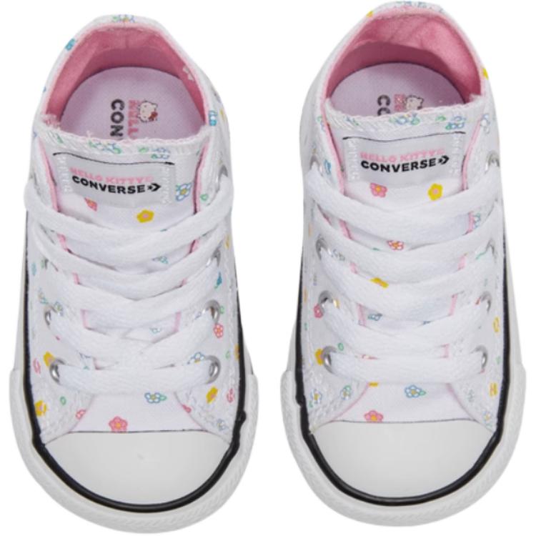 Hello Kitty x Chuck Taylor All Star High Top Белые Детские Кроссовки Converse — фото 4
