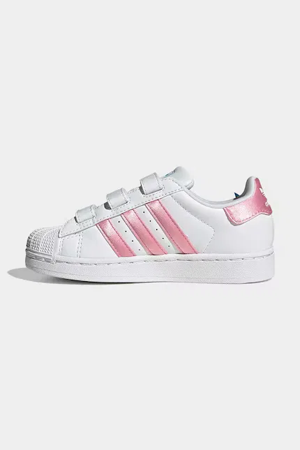 Кроссовки детские Disney Superstar II Adidas Originals, белый — фото 4