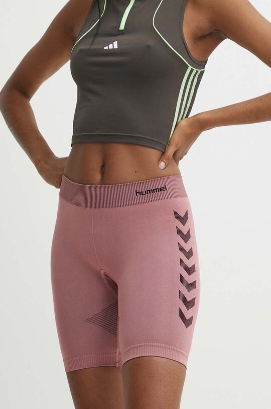 

Шорты для тренировок First бесшовные Hummel, розовый