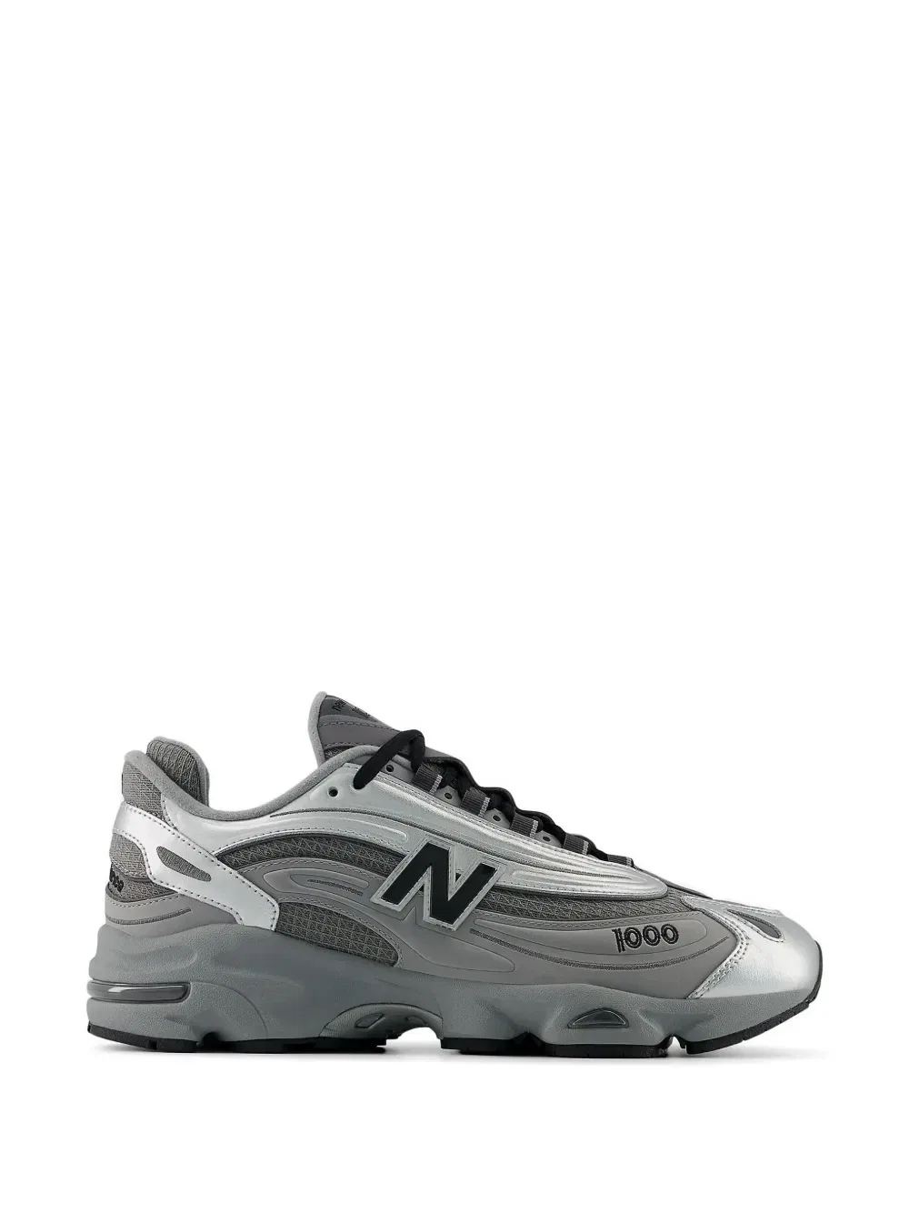 Кроссовки с панелями 1000 New Balance, серый