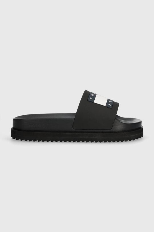 

Шлепанцы TJW ELEVATED FLATFORM SLIDE Tommy Jeans, черный