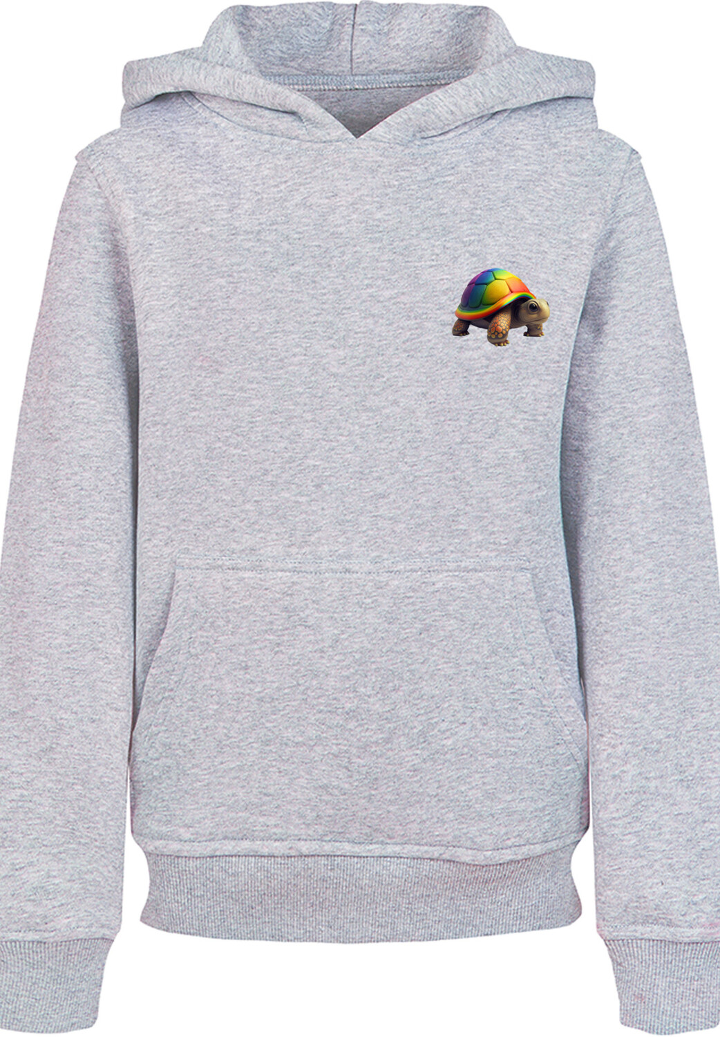 

Пуловер F4NT4STIC Hoodie Rainbow Turtle HOODIE UNISEX, цвет grau meliert