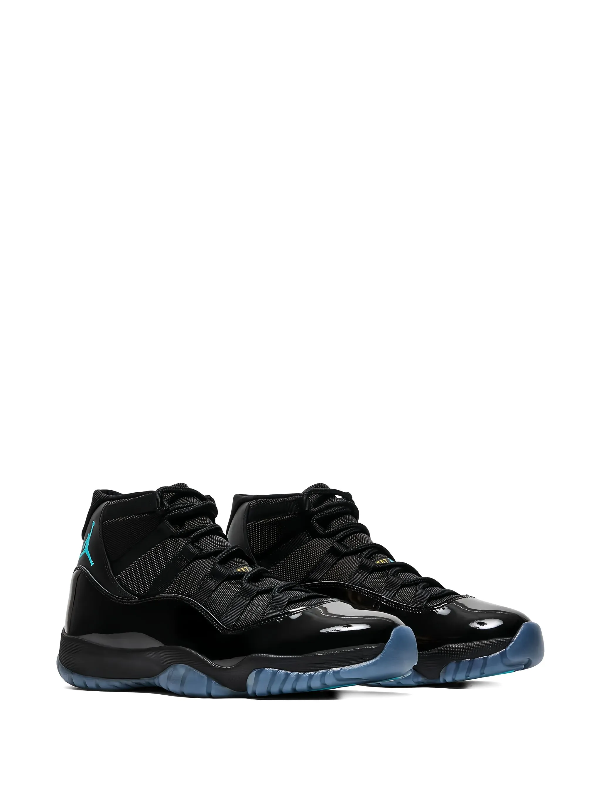 Кроссовки Air Jordan XI на шнуровке, черный — фото 2