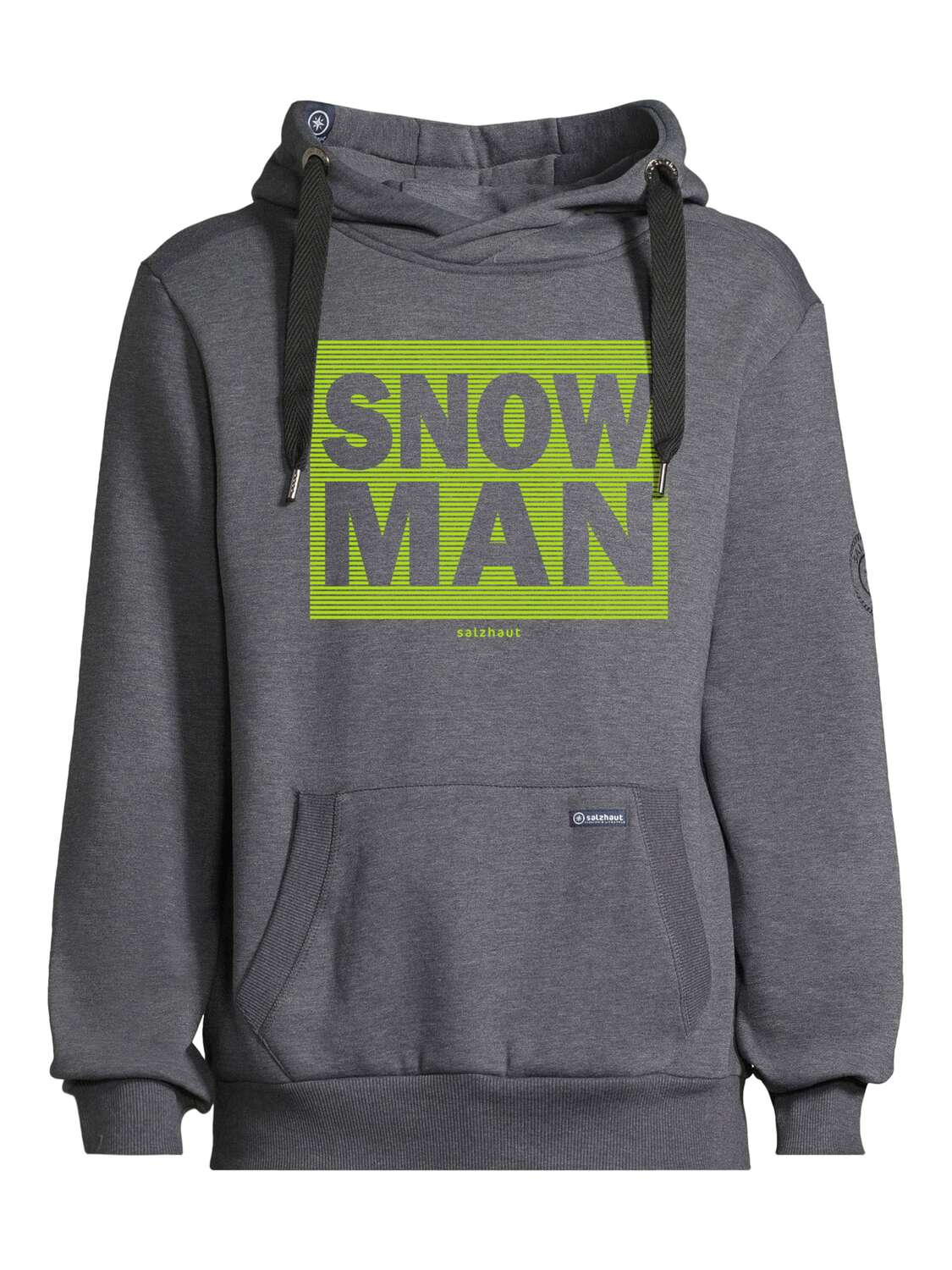 

Salzhaut Толстовка 'HEFF - SNOWMAN' в цвете антрацит, Черный, Salzhaut Толстовка 'HEFF - SNOWMAN' в цвете антрацит