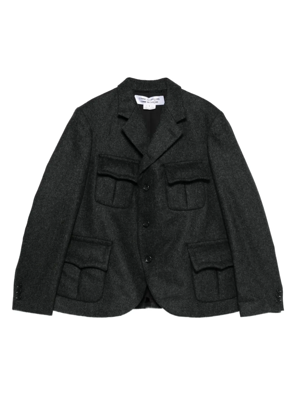 

Куртка в стиле милитари с карманами Comme Des Garçons Comme Des Garçons, серый