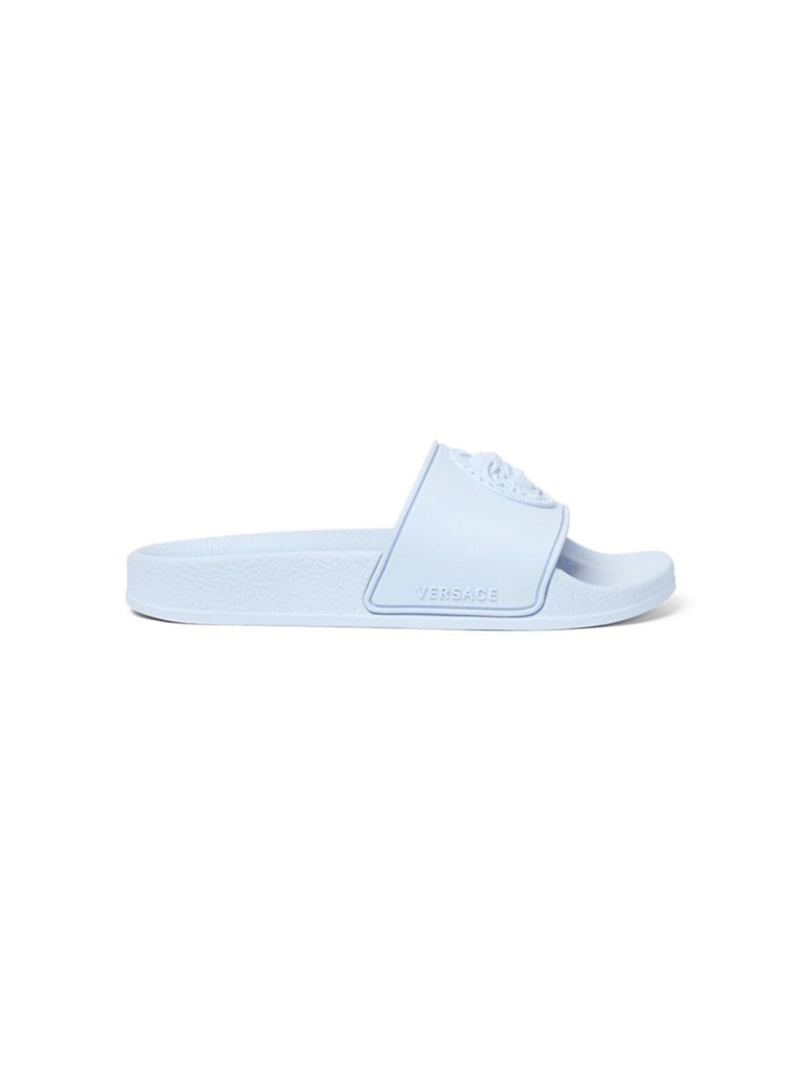 

Versace Kids шлепанцы с тиснением Medusa, синий