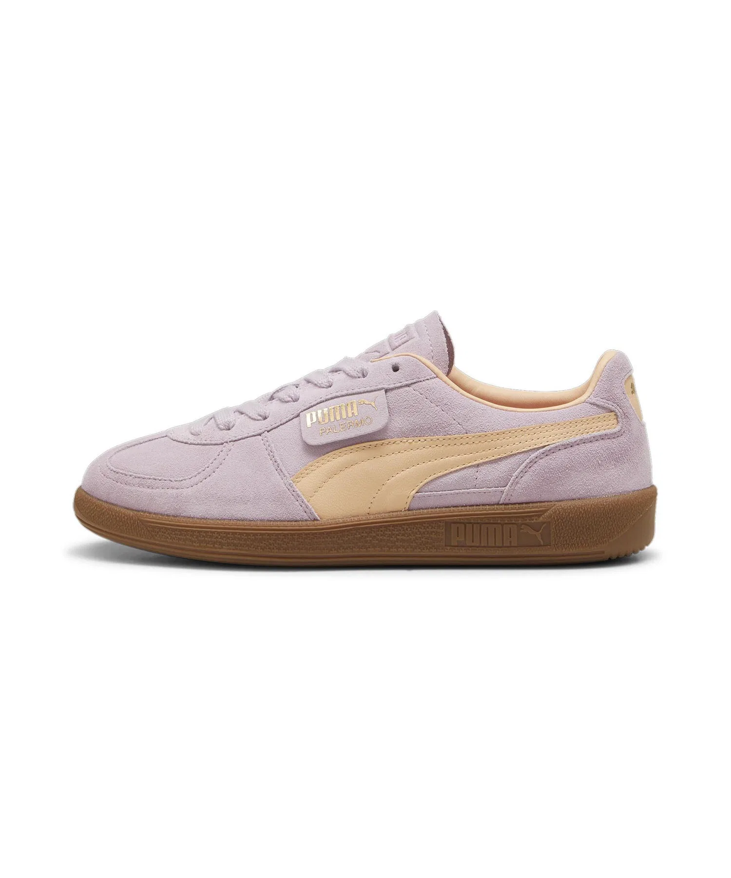 Мужские кроссовки PUMA Palermo из кожи розового цвета — фото 2